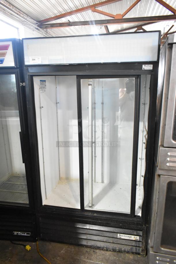 Beverage Air MT38-B Metal Commercial 2 Door Reach In Cooler Merchandiser w/ Poly Coated Racks. 115 Volts, 1 Phase. - Image 1 of 7