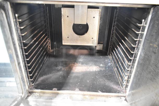 2 Imperial Stainless Steel Commercial Natural Gas Powered Full Size Convection Ovens w/ View Through Door, Solid Door. 2 Times Your Bid! - Image 7 of 11