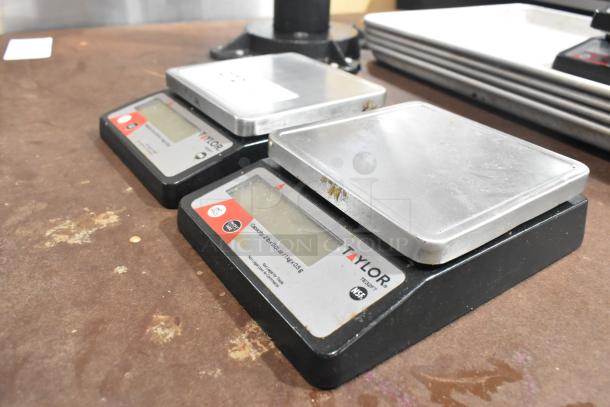 2 Taylor TE32FT Countertop Food Portioning Scale. 2 Times Your Bid! - Image 3 of 6