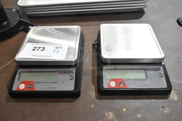 2 Taylor TE32FT Countertop Food Portioning Scale. 2 Times Your Bid! - Image 1 of 5