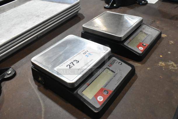 2 Taylor TE32FT Countertop Food Portioning Scale. 2 Times Your Bid! - Image 2 of 5