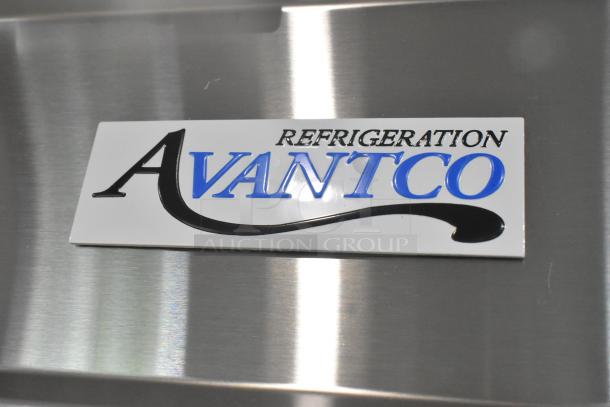BRAND NEW SCRATCH AND DENT! 2025 Avantco 178SS3FHC Stainless Steel Commercial 3 Door Reach In Cooler on Commercial Casters. 115 Volts, 1 Phase. - Image 4 of 10