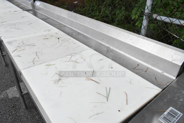 Universal Stainless Steel Cutting Board Table w/ Under Shelf. - Image 4 of 5