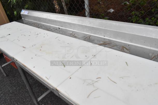 Universal Stainless Steel Cutting Board Table w/ Under Shelf. - Image 4 of 5