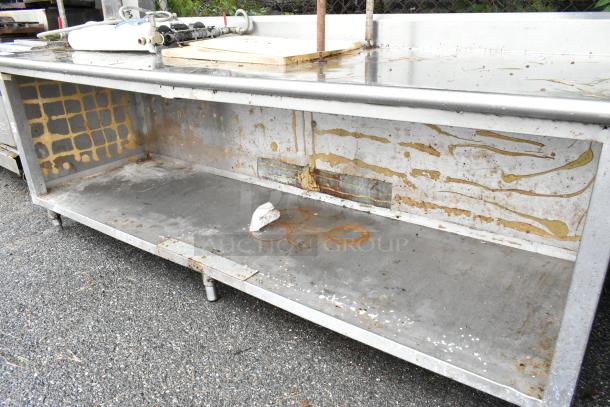 Stainless Steel Table w/ Under Shelf and 2 Tier Over Shelf. Does Not Include Contents. - Image 5 of 5