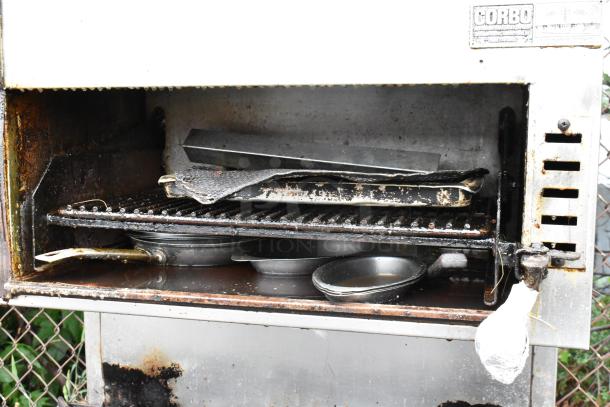 Jade Range Stainless Steel Commercial Natural Gas Powered 6 Burner Range w/ Salamander Cheese Melter and Convection Oven. - Image 4 of 9