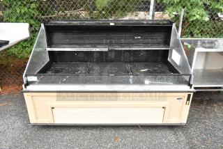 Killion PFW-74-43-48-V-N-MOBILE Metal Commercial Open Grab N Go Merchandiser. 208/230 Volts, 1 Phase. - Item #1193420