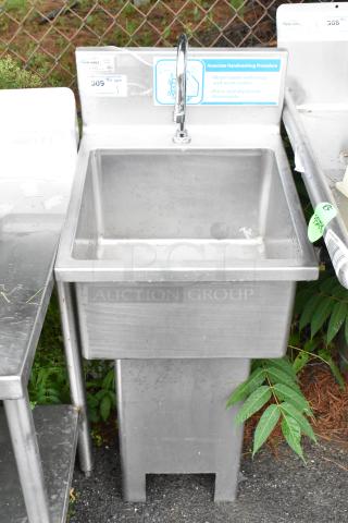 Winholt Stainless Steel Single Bay Sink. - Item #1193424