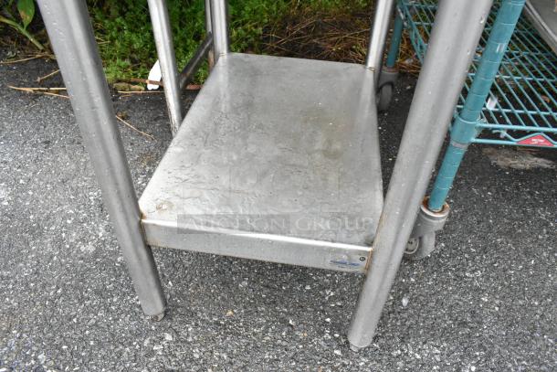 Stainless Steel Table w/ Metal Under Shelf. - Image 5 of 6