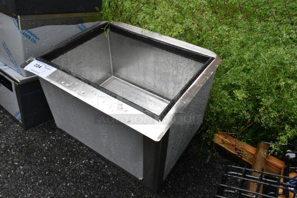 BRAND NEW SCRATCH AND DENT! Stainless Steel Drop In Bin - Image 3 of 4