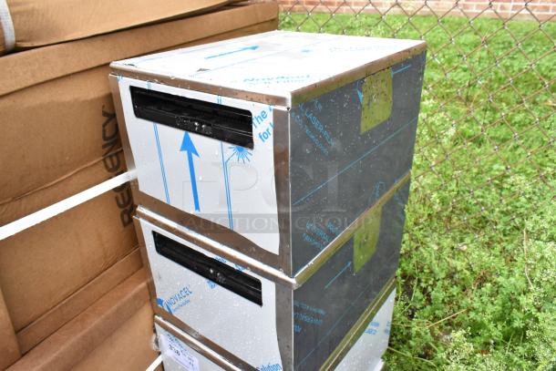 2 BRAND NEW SCRATCH AND DENT! Stainless Steel Drawer. 2 Times Your Bid! - Image 3 of 4