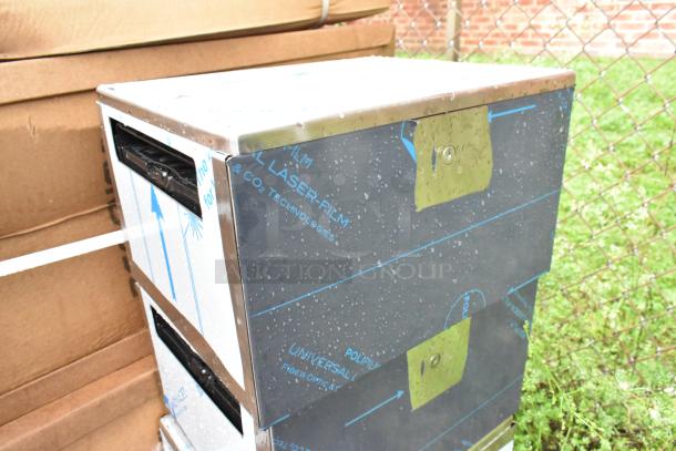 2 BRAND NEW SCRATCH AND DENT! Stainless Steel Drawer. 2 Times Your Bid! - Image 2 of 3