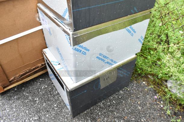 2 BRAND NEW SCRATCH AND DENT! Stainless Steel Drawer. 2 Times Your Bid! - Image 3 of 3