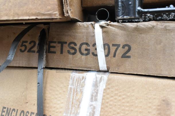10 BRAND NEW SCRATCH AND DENT! Items Including 600WS1236 Regency 18 Gauge Stainless Steel 12" x 36" Solid Wall Shelf, 522EBTKD3072D Steelton 30" x 72" 16 Gauge Type 430 Stainless Steel Enclosed Base Sliding Door Table, 522ETSG3072 Steelton 30" x 72" 18 Gauge 430 Stainless Steel Work Table with Undershelf, CSWS1448SK480 Cambro Camshelving® 14" Wide Wall Shelf, 384TBL7230BF Lancaster Table & Seating 30" x 72" Granite White Plastic Bi-Folding Table. 10 Times Your Bid! - Image 7 of 10