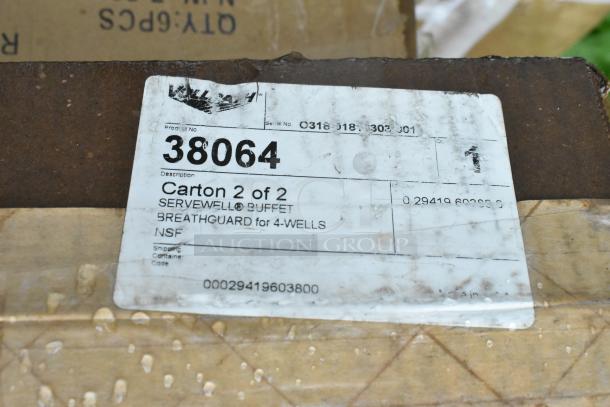 8 BRAND NEW SCRATCH AND DENT! Items Including 2 427SM2828VEN Lancaster Table & Seating Excalibur 28" x 28" Square Table Top with Smooth Versilla Finish, 522SG3048 Steelton 30" x 48" 18-Gauge Stainless Steel Equipment Stand with Undershelf and Galvanized Legs, Vollrath 38064 61 1/4" Buffet Sneeze Guard for Vollrath 4 Well / Pan Hot or Cold Food Tables, 164GS605BBKS Lancaster Table & Seating Black Vinyl Bar Stool Seat, 164CMCAFEYEL CHAIR DINING MTL CAFE CITRINE YELLOW. 8 Times Your Bid! - Image 6 of 8