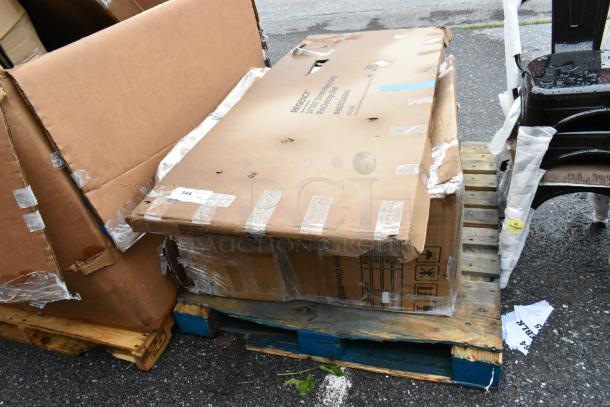 2 BRAND NEW SCRATCH AND DENT! Items Including 460EC2460HD Regency 24" x 60" Chrome Heavy-Duty Dunnage Shelf with Wire Mat - 800 lb. Capacity. 2 Times Your Bid! - Image 1 of 4