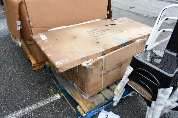 2 BRAND NEW SCRATCH AND DENT! Items Including 460EC2460HD Regency 24" x 60" Chrome Heavy-Duty Dunnage Shelf with Wire Mat - 800 lb. Capacity. 2 Times Your Bid! - Image 2 of 4