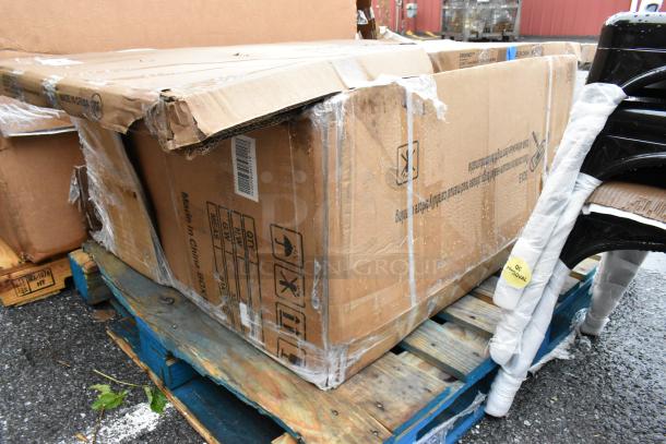 2 BRAND NEW SCRATCH AND DENT! Items Including 460EC2460HD Regency 24" x 60" Chrome Heavy-Duty Dunnage Shelf with Wire Mat - 800 lb. Capacity. 2 Times Your Bid! - Image 4 of 4
