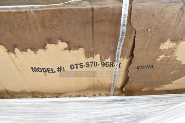 BRAND NEW SCRATCH AND DENT! Advance Tabco DTS-S70-96R 96" R L Straight Soil Dishtable - Image 4 of 4