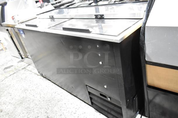 BRAND NEW SCRATCH AND DENT! Yukon YBC-64 Stainless Steel Commercial Back Bar Bottle Cooler w/ 2 Sliding Lids. 115 Volts, 1 Phase. - Image 2 of 8