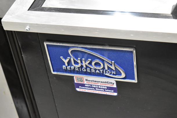 BRAND NEW SCRATCH AND DENT! Yukon YBC-64 Stainless Steel Commercial Back Bar Bottle Cooler w/ 2 Sliding Lids. 115 Volts, 1 Phase. - Image 3 of 8
