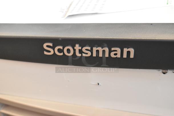 Stainless steel Scotsman NS0422A-1B ice machine, 2024 model, scratch and dent, Prodigy Plus series, 420 lb capacity.