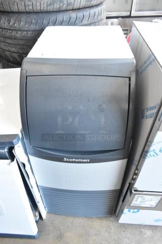 BRAND NEW SCRATCH AND DENT! 2025 Scotsman CU0715MA-1A Stainless Steel Commercial Undercounter Medium Cube Ice Machine - 80 lb. 115 Volts, 1 Phase. - Item #1195303