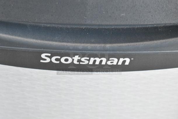 Scotsman CU0715MA-1A commercial ice machine, stainless steel, brand new with dents, 80 lb capacity, 115V, undercounter model.