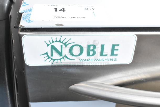 Brand new Noble Wareforce UH30-E stainless steel undercounter dishwasher, 2024 model, scratch and dent condition, energy efficient.