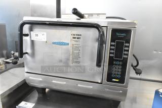 Turbochef NGC stainless steel rapid cook oven, electric, 208/240 volts, 1 phase, commercial countertop model, good condition.