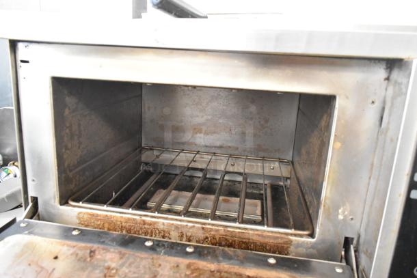 Turbochef NGC stainless steel rapid cook oven, electric powered, countertop model, 208/240V, 1 phase, used condition.