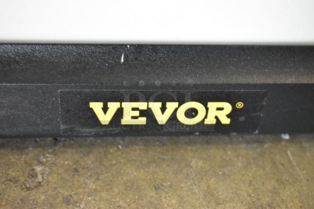 Four Vevor framed menu boards, black frame, clean condition, durable design, label shows brand name.