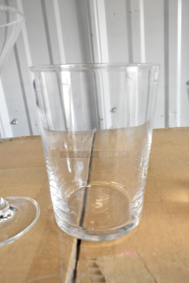 3 new glass items: Acopa 7 oz. Martini Glass, Bormioli Rocco 17.25 oz. Tumbler, Libbey 12 oz Double Old Fashioned Glass.