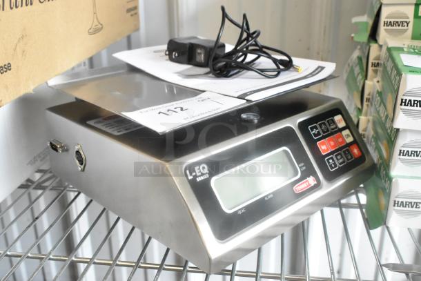 Brand new Torrey L-EQ 10/20 digital scale; 20 lb. capacity, legal for trade, minor scratches; includes power adapter.