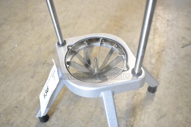 Brand new Choice 40710WDG 10-section fruit/vegetable wedge cutter, scratch and dent condition, includes auction tag.