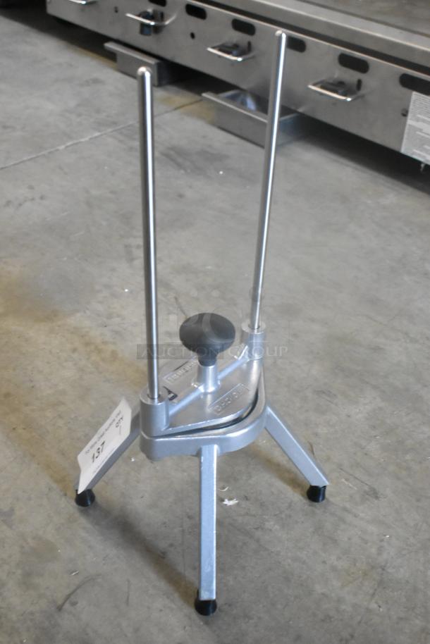 BRAND NEW Choice 4078WDG Food Prep 8 Section Wedge Cutter. Scratch and dent condition. Metal frame with suction cup legs.