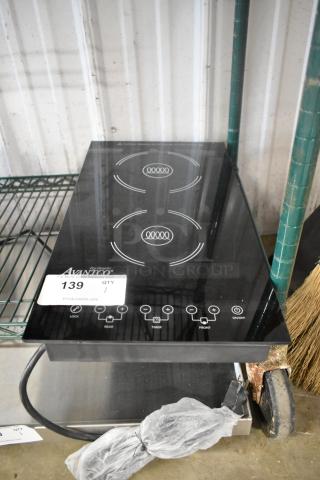 BRAND NEW SCRATCH AND DENT 2024 Avantco 177ID18DB double induction range, 208-240V, 1 phase, countertop model.