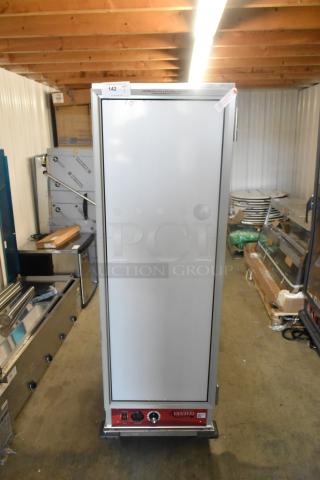 2025 Avantco 177HEAT1836I heated holding cabinet, full-size, insulated, clear door, 120V, on casters, new scratch/dent.