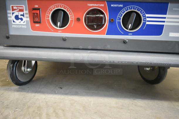 BRAND NEW 2025 Metro C519-PFC-U Non-Insulated Proofing Cabinet, commercial casters, 120V, 1 phase, scratch and dent.