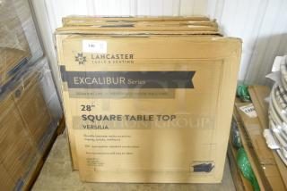 5 BRAND NEW SCRATCH AND DENT! 427SM2828VEN Lancaster Table & Seating Excalibur 28