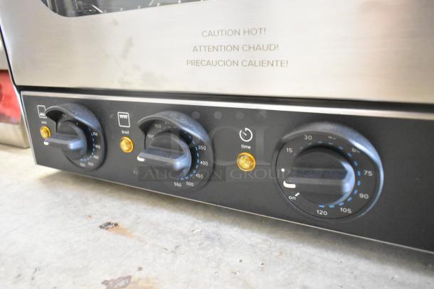 Brand new Vollrath COV-208240-HS stainless steel countertop convection oven, scratch and dent, 208-240V, 1 phase.