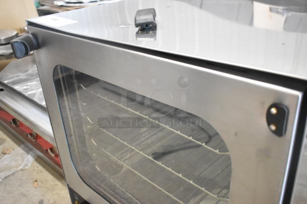 2025 Vollrath COV-208240-HS stainless steel half-size convection oven, brand new with minor scratches.
