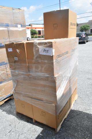 13 BRAND NEW SCRATCH AND DENT! Boxes of CelloCore GU824/300L Black Unwrapped Straws. 13 Times Your Bid! - Item #1196574