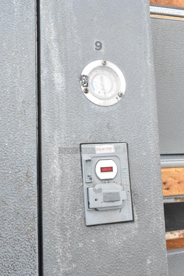 Norlake Walk-In Freezer, gray, 8'x8'x7', with Copeland compressor and Norlake CPF150DC condenser, 208-230V, 1-phase.
