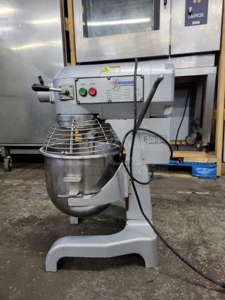 Omcan 20 qt Planetary Mixer sp200a - Bench Model, 1 1/2 hp, 110v (20441)