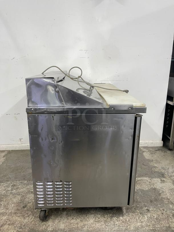 Turbo Air MST-48-N M3 Series 48" 2 Door Stainless Steel Refrigerated Sandwich Prep Table - Image 3 of 6