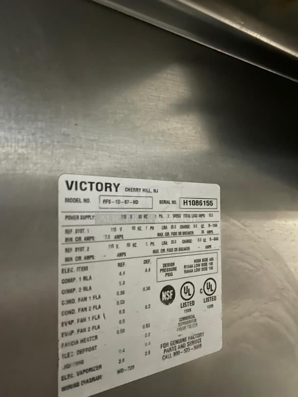 VICTORY Dual Temp Refrigerator/Freezers - Image 6 of 6