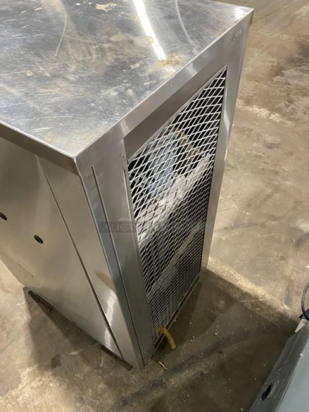 Emery Thompson Commercial Stainless Steel Electric Powered Floor Mounted Ice Cream/Frozen Yogurt Batch Freezer Machine! Model: 20NW SN: 29377! 220V 3 Phase! - Image 4 of 7