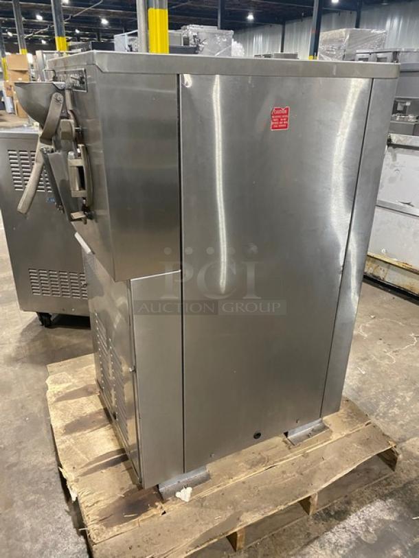 Emery Thompson Commercial Stainless Steel Electric Powered Floor Mounted Ice Cream/Frozen Yogurt Batch Freezer Machine! - Image 2 of 7