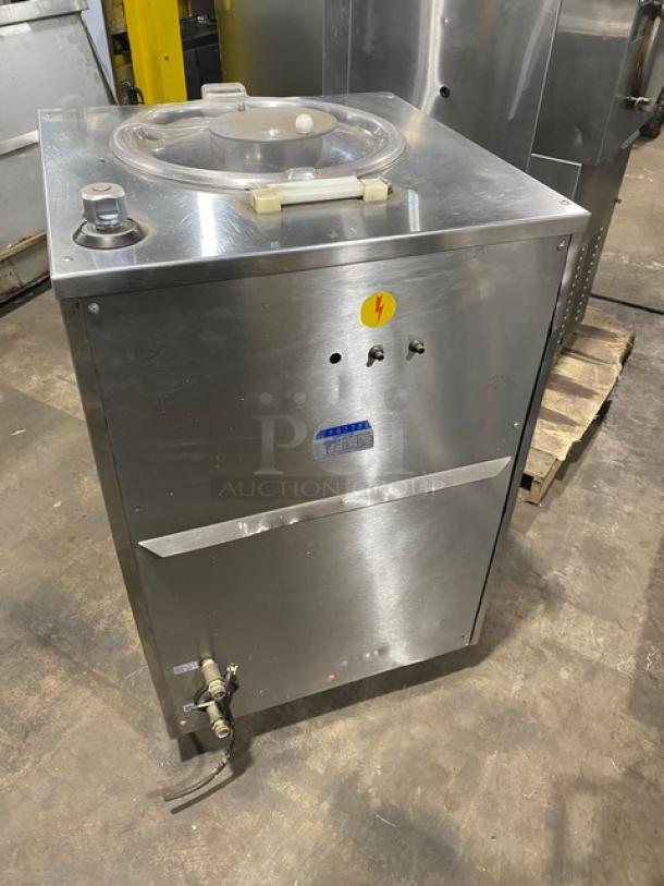 Carpigiani Commercial Stainless Steel Electric Powered Cream Cooker/Pasteurizer! Model: PASTOCREMA55 SN: 387735! 220V 3 Phase! On Casters! - Image 3 of 11